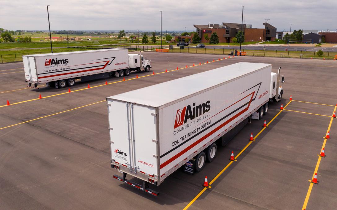 Commercial Driver License Lot (CDL) Fort Lupton Campus Aims